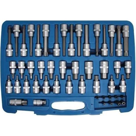 Bgs Caja de herramientas de bricolaje 49 piezas acero