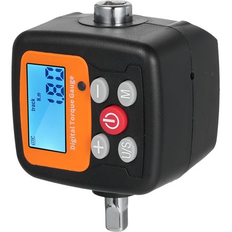 ENGC-30 Digitalmultimeter, 1/2'' auf 1/4'' Adapter, hohe Präzision, 4-stufiges hintergrundbeleuchtetes Display, ideal für Kfz-, Fahrrad-, Motorrad-, Heimwerker- und Haushaltsreparaturen. (1/2)