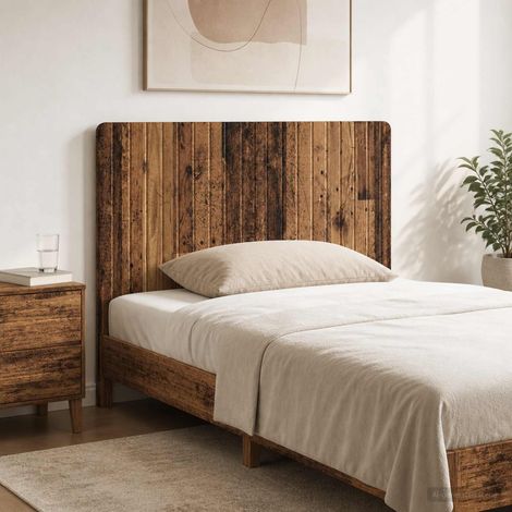 vidaXL Cabecero montada en la pared ZWOLLE Madera envejecida (1/5)