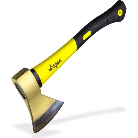Beil Spaltbeil 600g mit Fiberglas Stiel 33cm Axt Spaltaxt Handbeil (1/4)