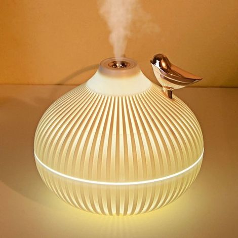 Humidificador ultrasónico de 300 ml con luz nocturna para sala de estar. (1/5)