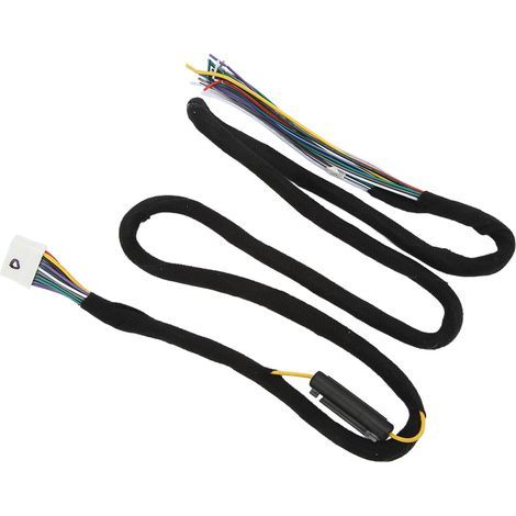 Faisceau de câbles pour amplificateur DSP 12V 15A universel stable transmission de données HIFI prise autoradio pour voitures (1/5)
