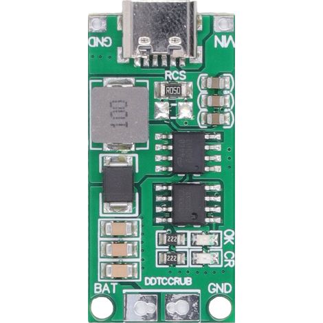 4S Typ C auf 16,8 V DC Akku-Ladegerätmodul, Green Boost 3–6 V Lithium-Akku-Ladegerät, 2 A Eingang, 0,56 A Ladestrom (1/5)