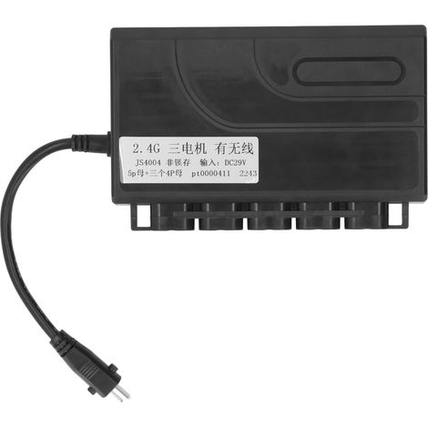 Télécommande sans fil pour fauteuil inclinable (1 moteur pour 3 moteurs), 2,4 GHz, compatible avec les meubles inclinables, les fenêtres et les lits (alimentation CC 29 V).
