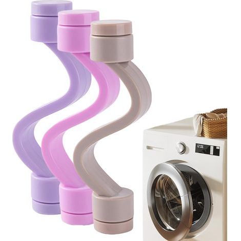 CCYKXA  Washing machine door support, magnetic washing machine door accessory - Flexible washing machine door stop, Door support for front-loading washing machines, 3 pieces, for (1/5)