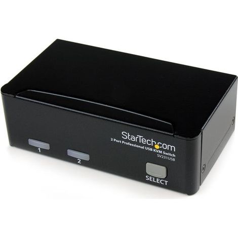 StarTech.com Kit switch KVM USB professionale a 2 porte con cavi (1/4)