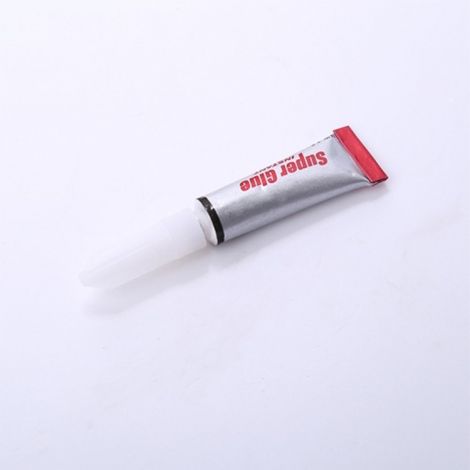 Trade Shop - Superkleber 3gr Universal-Sofortkleber Cyanoacrylat-Gummitube -