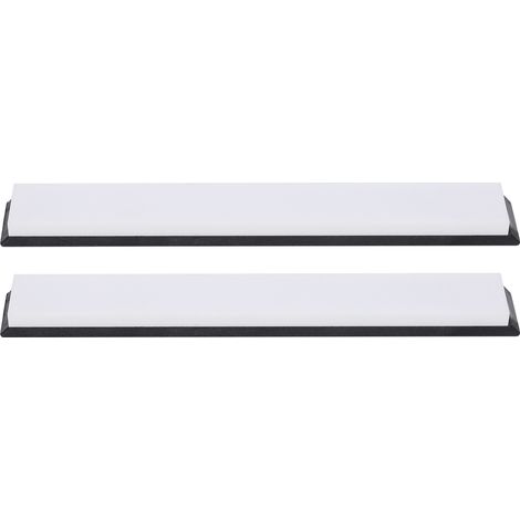 Lot de 2 pierres à aiguiser 4000 grains, support blanc fixe pour couteaux, outils d'affûtage à angle réglable (1/5)
