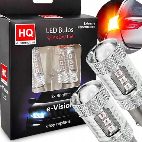 P21W BA15s LED-Lampen für rote Linsen, USA, leistungsstark für Blinker (1/5)