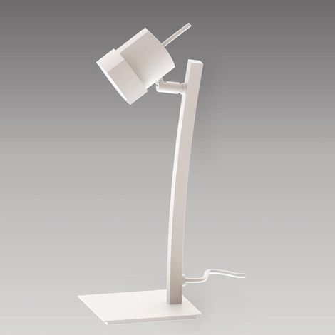 Lámpara de sobremesa "Moka" de 1 luz – Blanco mate