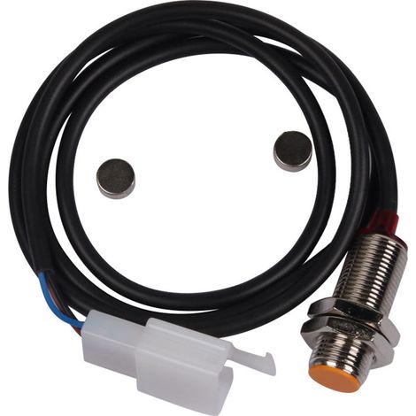 sensor cable + 2 magnetic sensors for motorcycle and quad digital odometer, speedometer and tachometer (1/3)