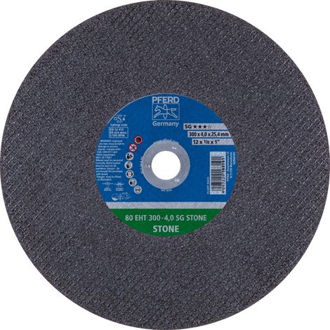 D/CORTE 80 EHT 300-4.0 SG STONE/25.4 - PFERD