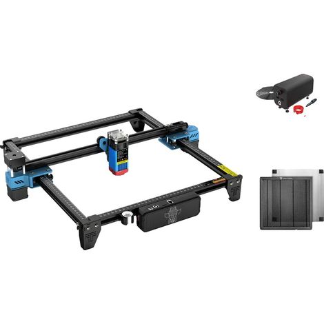 Graveur Laser, Contrôle Wifi, Assemblage Rapide, TTS-Suit 2, 40W TTS-55 Pro, Prise EU (1/2)