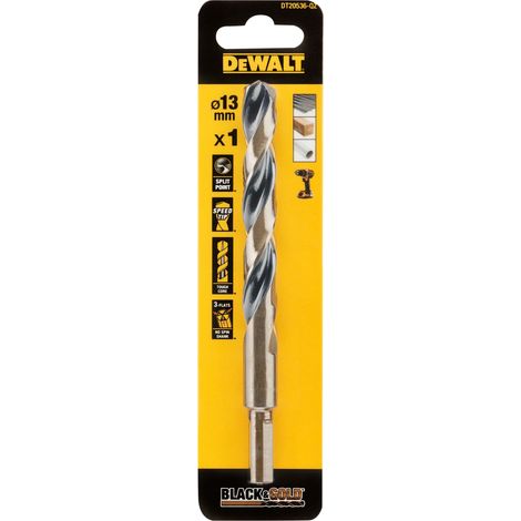 Foret HSS DeWALT Foret torsadé 13mm ( Prix pour 1 )