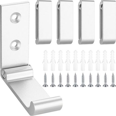 5 faltbare Wandhaken für Handtücher, Jacken, Schlüssel und Taschen – platzsparend und langlebig (1/5)