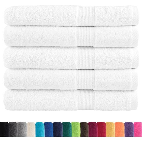 Serviettes de sauna de qualité supérieure SOLUND 25 pcs blanc (1/5)