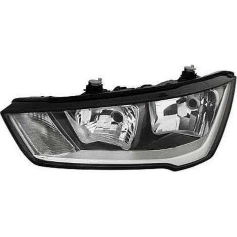 Feu phare avant gauche (conducteur) Audi A1 de 2015 a 2018 Halogene noir-42212361 (1/2)