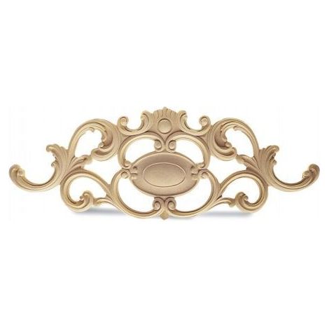 Fregio In Pasta di Legno per Arredare e Restaurare 375x137mm 4157