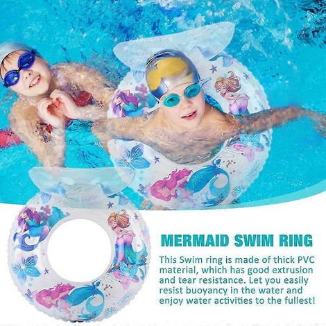Bouée gonflable pour bébé, idéale pour la piscine en été, accessoire de loisirs aquatiques sous surveillance.-AquaForge (1/5)