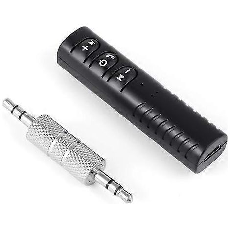 Récepteur Bluetooth avec prise jack 3,5 mm et adaptateur audio auxiliaire pour téléphone, casque, musique sans fil MP3, kit mains libres Bluetooth 5.0 pour voiture (1/5)