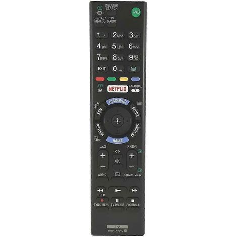 RMT-TX101D Télécommande universelle intelligente de remplacement pour téléviseur Sony (1/5)