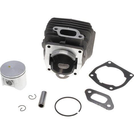 Jardiaffaires – Kit cylindre piston complet tronçonneuse Husqvarna 359 – Pour bois dur – Ensemble cylindre 47 mm avec piston adaptable – Pièce de qualité