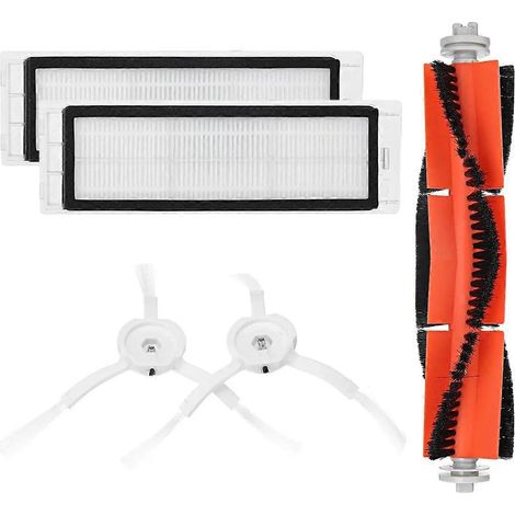 Filtres de brosse principale et brosses latérales pour Xiaomi MI Robot Roborock S5 S6