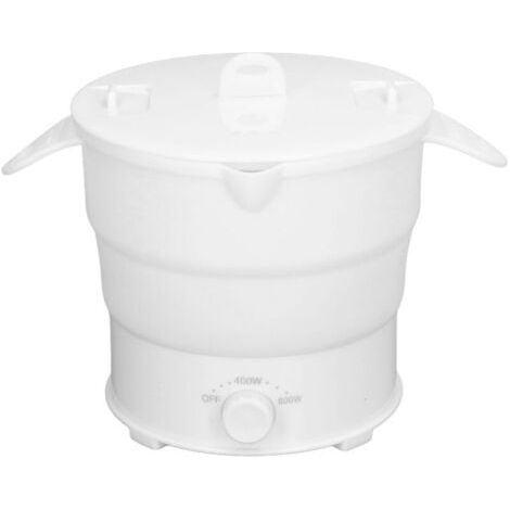 Cuisinière électrique multifonctionnelle 1,2 l, poêle pliante Portable pour la maison, dortoir, bureau, voyage, prise ue, 220V (1/4)