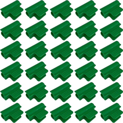 Pinces de serre, clips de serre, clips pour film de serre, clips pour plantes, clips pour arceau de filet de protection, clips pour poteaux de structure de serre, clips pour film de serre (1/5)