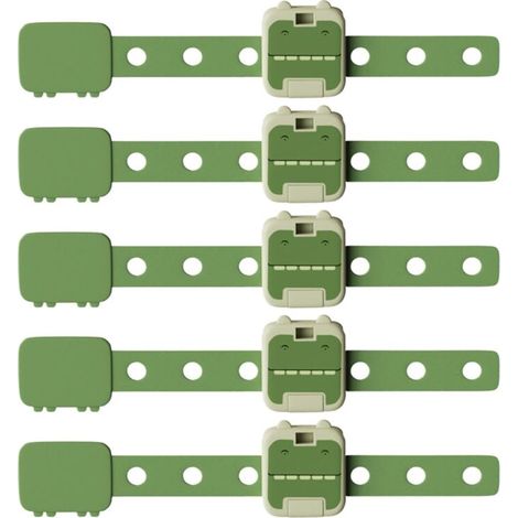 Sécurité Enfant pour Armoires et Tiroirs Bloqueur De Tiroir Adhésif Design Animal 5 Pièces - Serrure Placard À Longueur Ajustable Protection Enfant Pour Cuisinière Four Réfrigérateur Congélateur (1/5)