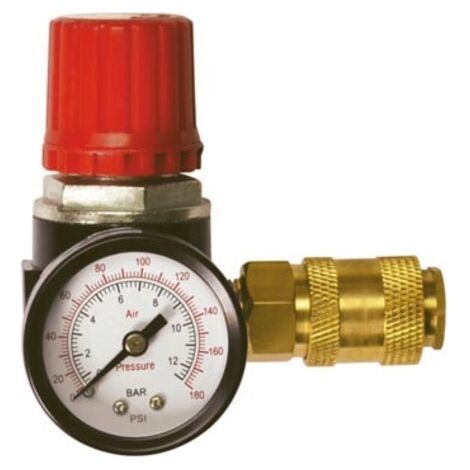 Mini détendeur Stanley avec manomètre pour compresseur d'air (1/2)