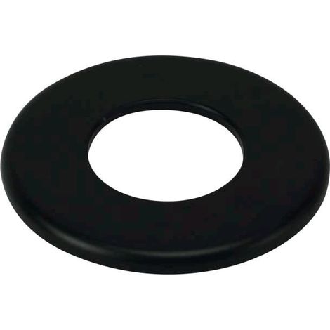 Anello per Tubi Stufa a Pellet Acciaio rivestito con smalto porcellanato 10   cm - NN1010 Diametro 10 cm Anello in Acciaio (1/2)