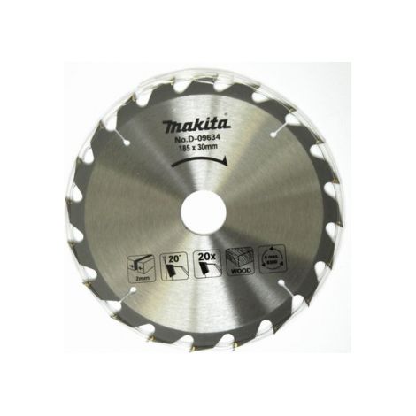 Lame de scie Makita 185x2x30 0 mm Z20 20°