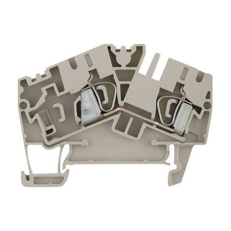 Bloc de jonction de passage Weidmüller ZDU 2.5-2 1772060000-1 beige foncé 1 pc(s) (1/2)