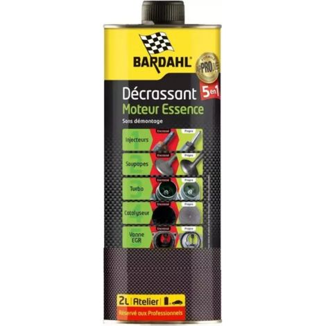 Décrassant Moteur 5 en 1 Essence 2L Bardahl