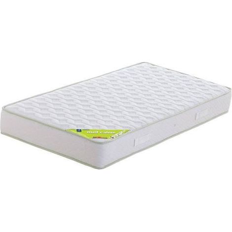 Nuits d'or Matelas 90x200 Ferme Densité 35 Kg/m3 - Hauteur 21 Cm - + Oreiller à Mémoire de Forme valeur 89 (1/4)