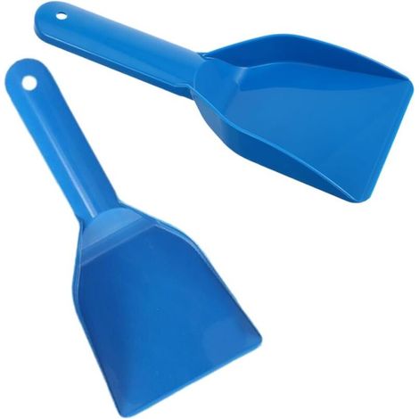 2 pièces Racloir à Glace et Pelle à Neige Plastique et Portable pour Congélateur et Pare-Brise Dégivrage et Facile pour Cuisine et Voiture (1/5)