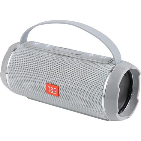 Enceinte Bluetooth sans fil, compatible avec les cartes TF, les ports USB, la radio FM, avec cordon mains libres et résistante aux éclaboussures.