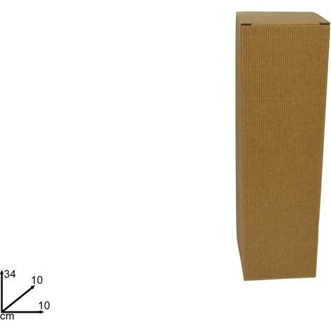 BOX PORTABOTTIGLIA ONDA AVANA