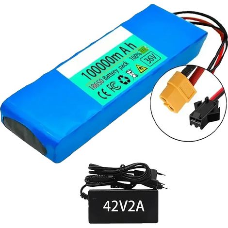 Batería recargable, capacidad de 10000 mAh, diseño ligero, cargador XT60-SM (1/2)