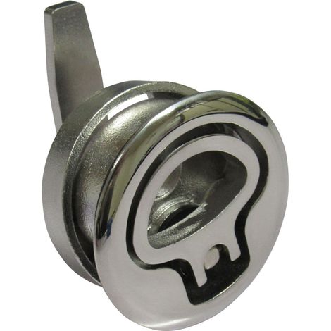 Flush Mount Lifting Ring Pull Handle 61MM (Stainless Steel Adjustable Locking Door Catch)