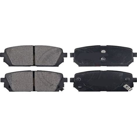 KIT PASTIGLIE FRENO POSTERIORI compatibile con KIA CARENS III MPV / SPACE WAGON (UN) / PASTIGLIE FRENANTI AUTO OEM FDB4193 , / SOSTITUZIONE DIRETTA / BASSA POLVERE / SILENZIOSO