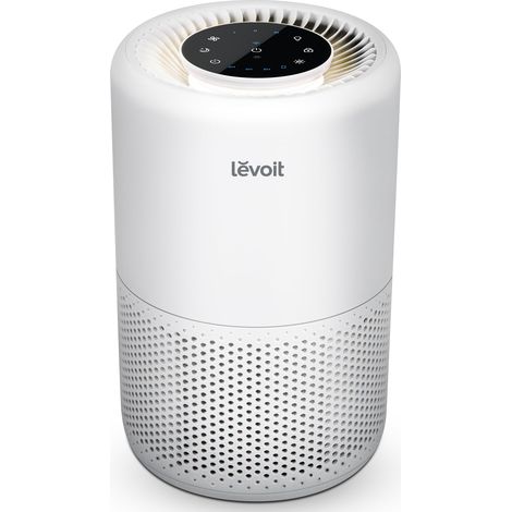 LEVOIT Purificatore d'Aria Smart con Filtro HEPA, Depuratore con APP e Alexa, Rimuove 99,97% di Allergeni Fumo Polvere Polline di Pet Odore, Vento Forte, Modalità di Sonno per Casa 35m²,Core 200S