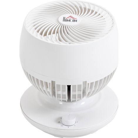 HOMCOM Ventilatore 3 Velocità Oscillazione di 70° per Soggiorno Camera e Cucina