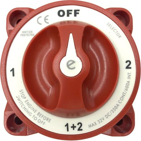 Coupe batterie selecteur 4 positions - TREM -