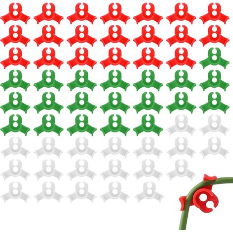 60pcs Plant Bending Clips, 90 Degree Plant Training Clips, Plant Branch Clips, Climbing Plant Clips, for Bending Plants and Changing Growth Direction (1/5)
