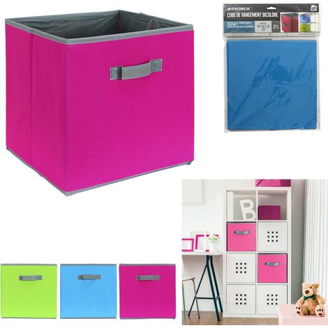Cube De Rangement Colore Enfant 30x30cm M12 (1/5)