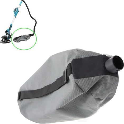 Sac à poussière pour ponceuse murale avec connecteur, inclus 1 sac sous vide, alimenté par câble électrique