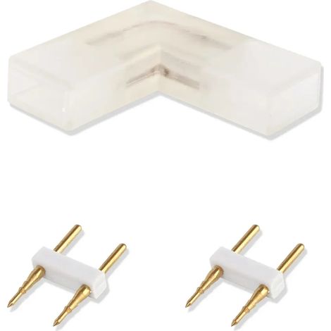 connettore angolare a L curva 90 gradi per striscia led 5050