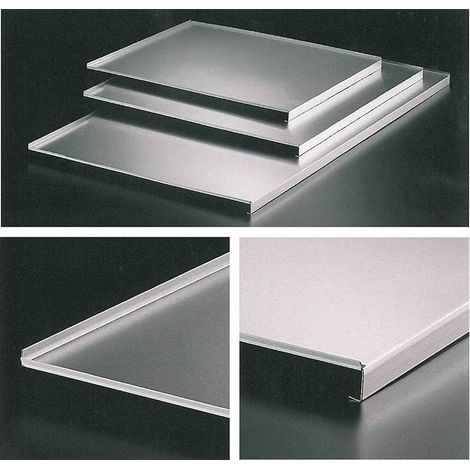 10 x SOTTOLAVELLO ALLUMINIO P/CUCINA 864X510X18 MM